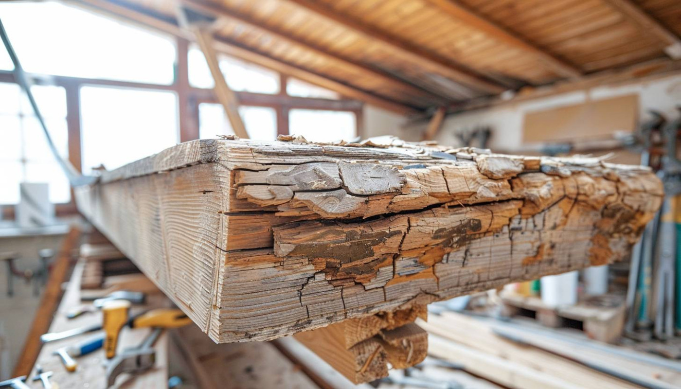 Rénovation - Comment identifier et traiter les signes de délabrement dans une charpente en bois