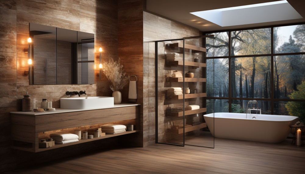 Décoration - Les tendances actuelles en matière de carrelage pour une salle de bain moderne et élégante