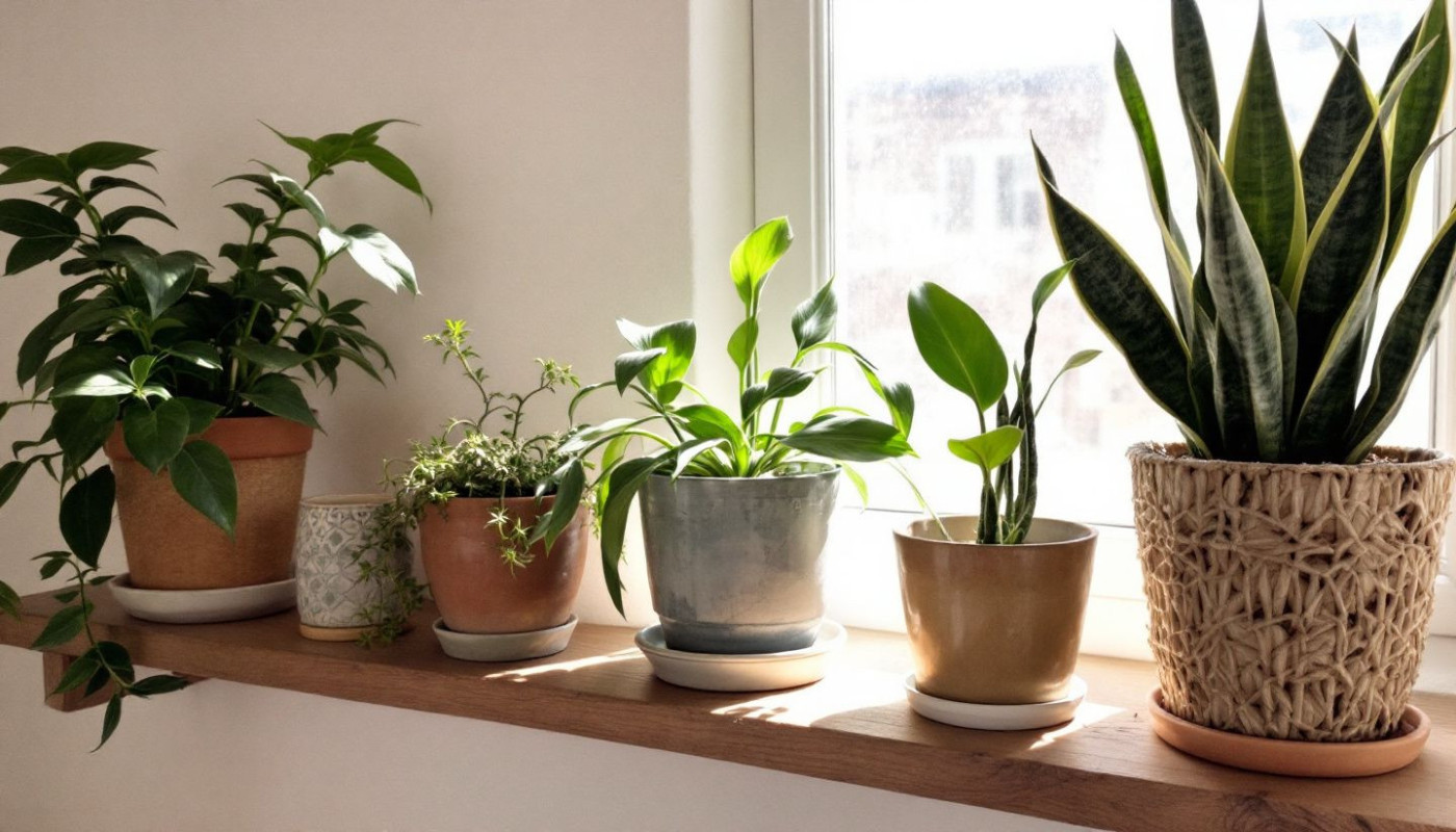 Plantes d'intérieur faciles à entretenir pour débutants