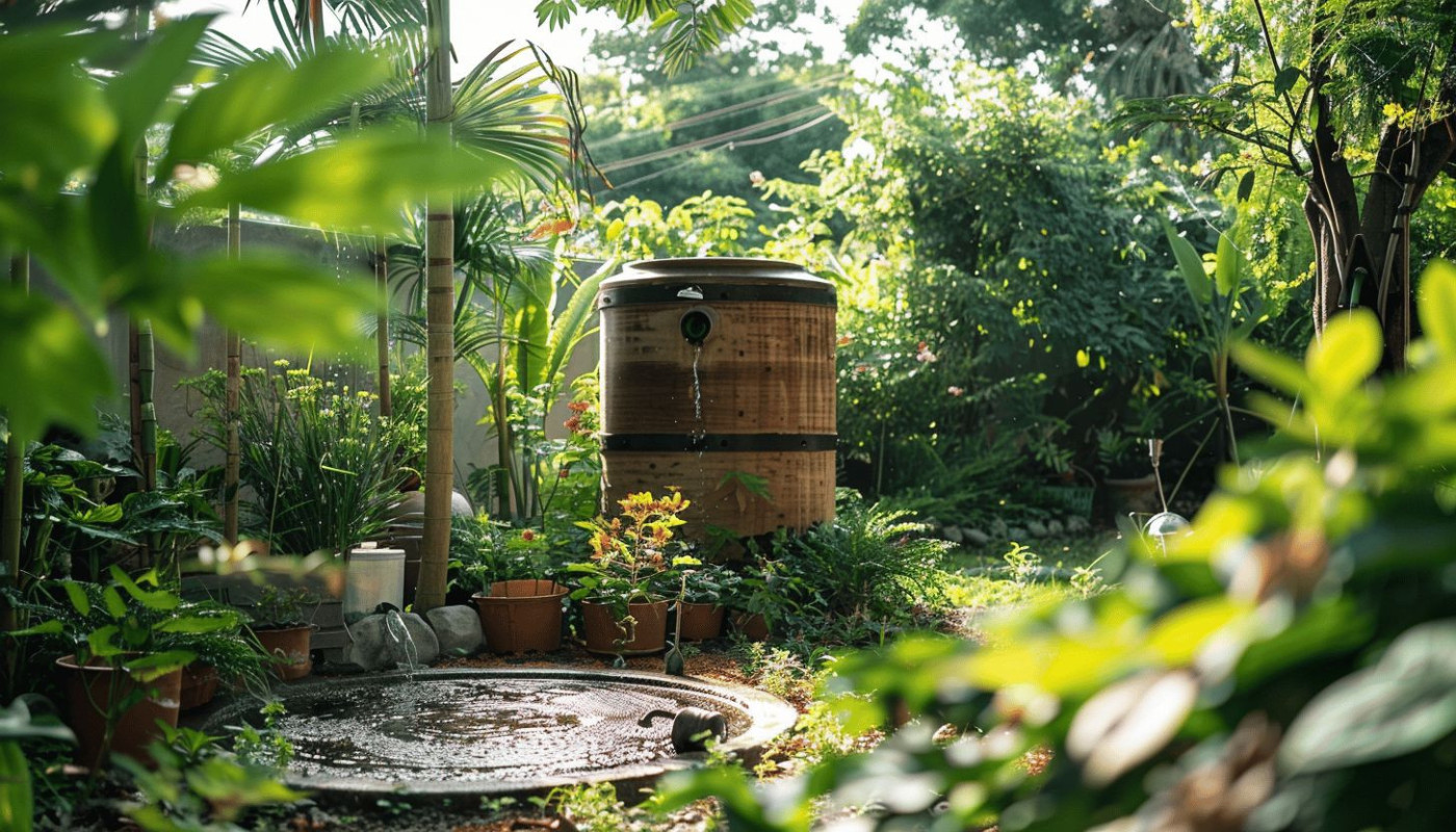 Récupération d'eau de pluie systèmes et avantages pour un jardin écologique
